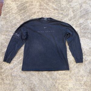Nocta vintage dark grey Long Sleeve Men's Shirt